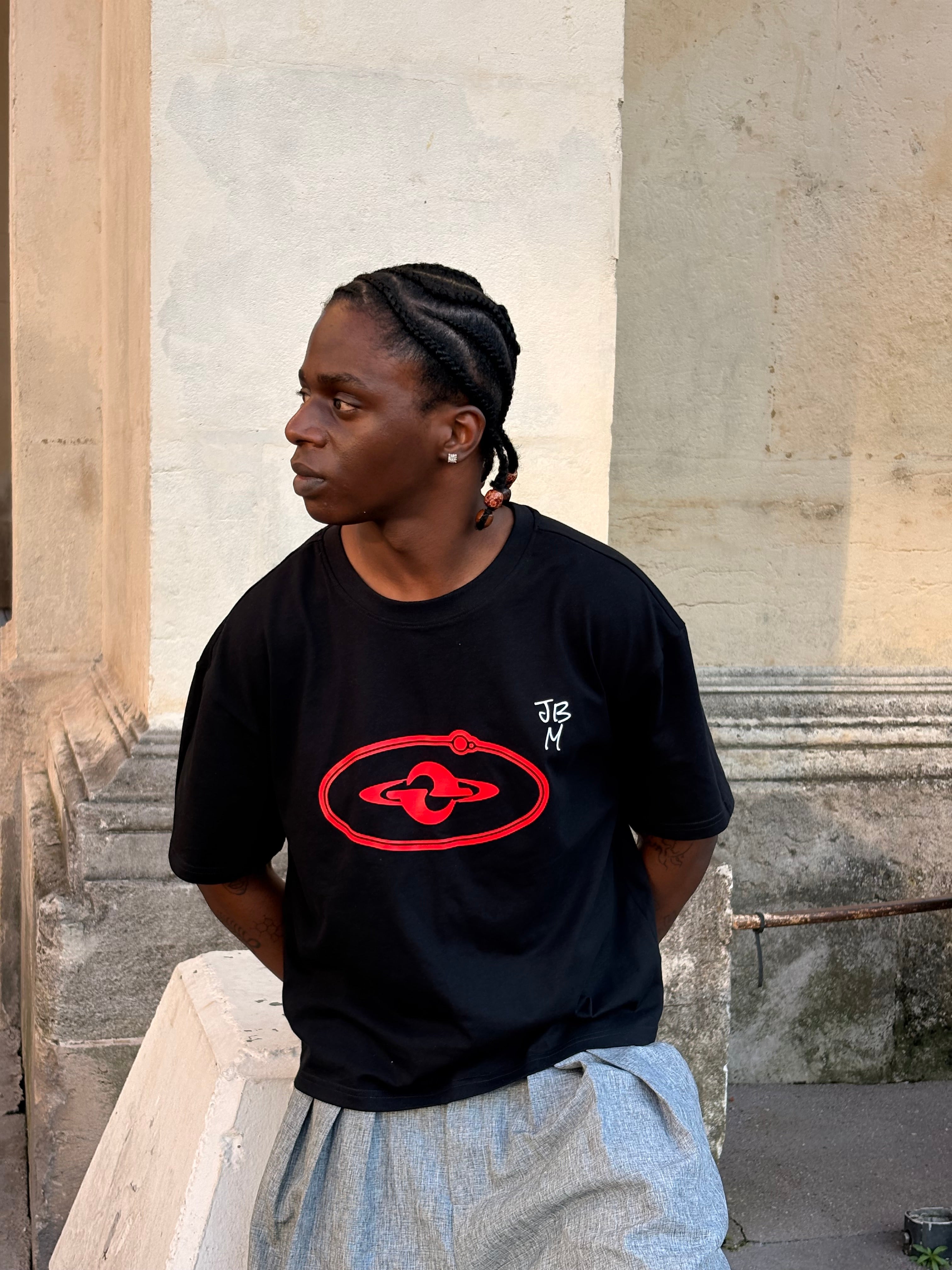 DOMINATION BLACK TEE STAR JBM
