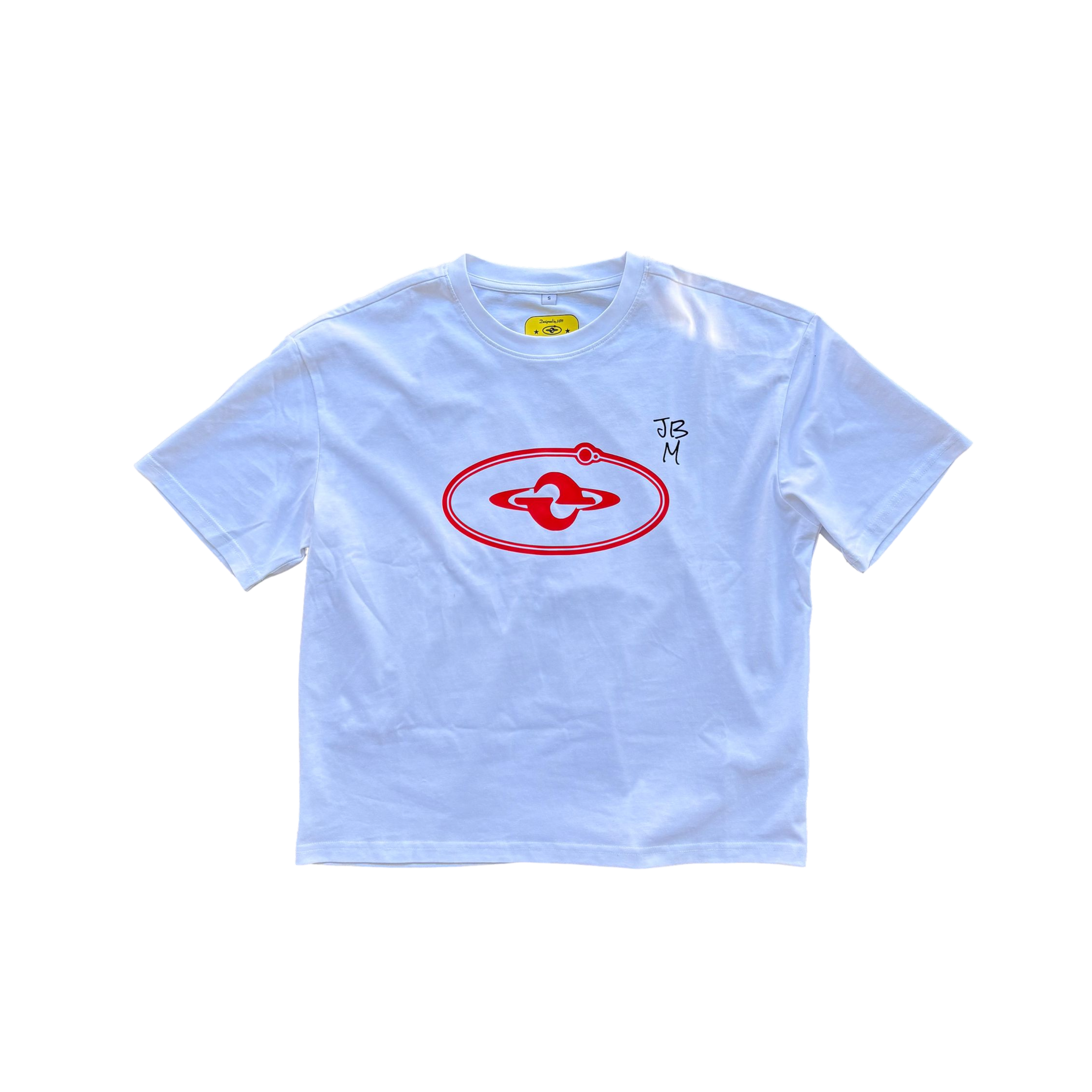 DOMINATION WHITE TEE STAR JBM